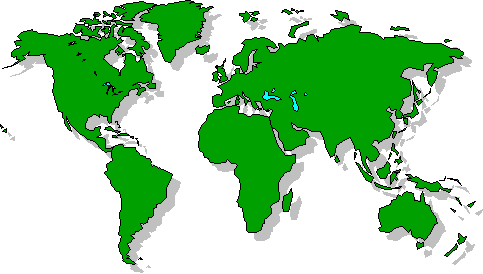 Map of the world